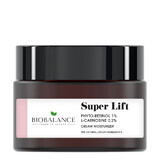 Super Lift Crema lifting cu Fito-Retinol 1% + L-Carnosina 0.2 %, impotriva petelor pigmentare si a luminii albastre, Bio Balance, 50 ml