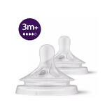 Natural Response speen met medium doorstroming, 3 maanden+, Philips Avent