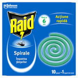 Raid Externe Anti-Floh-Spiralen, 10 Stück