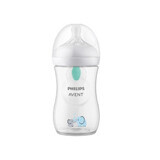 Fles met Natural Response anti-kolieksluiting, 1 maand+, 260 ml, Deco Elefant, Philips Avent