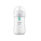 Natural Response Flasche mit Anti-Kolik-System, 1 Monat+, 260 ml, Deco Bear, Philips Avent