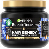 Garnier Botanic Therapy Masque capillaire hydratant au charbon magnétique et à l'huile de graines noires, 340 ml