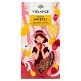 Raspberry and Chia Crispy Musli, gluten free, 300 g, Viblance