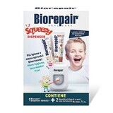 Dispenser da muro, 1 pezzo, Biorepair + Dentifricio Biorepair Kids, Coswell