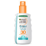 Spray de corp Invisible Protect Ambre Solaire, SPF 30, 200 ml, Garnier