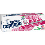 Pasta del Capitano Tandpasta met zuiveringszout, 75 ml