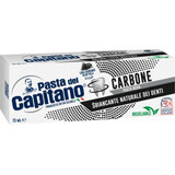 Pasta del Capitano Holzkohle-Zahnpasta, 75 ml