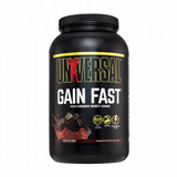 Pudra proteica tip gainer Gain Fast, Ciocolata, 2300 g, Universal