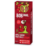 Appel- en kersenbroodje naturel, 30 g, Bob Slak