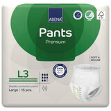 Windeln für Erwachsene Pants L3 Premium, 15 Stück, Abena