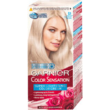 Garnier Color Sensation Vopsea de păr permanentă S1 Platinum Blond, 1 buc