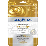 Gerovital Hydrogel maschera viso con effetto atiage, 1 pz