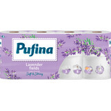 Pufina Toilettenpapier Lavendel 3 Lagen, 8 Stk