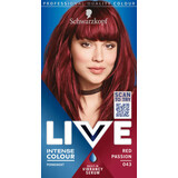 Schwarzkopf Live Permanent hair dye 43 Red passion, 1 piece