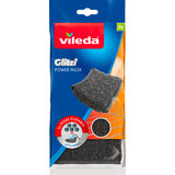 Vileda Power spugna in acciaio inox, 2 pz