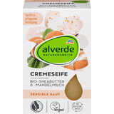 Alverde Naturkosmetik Sheaboter vaste zeep, 100 g