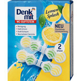 Denkmit Toilet freshener Lemon Splash, 2 pcs.