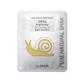 The Saem Masque illuminant pour le visage à l'extrait d'escargot, 1 pk