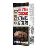 Sugar-free biscuits with chocolate filling and coating, 128 g, Diablo