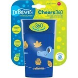 Cheers 360 Baby Cup, 9 Monate+, Blau, 300 ml, Dr Browns