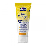 Mineralische Sonnenschutzcreme LSF 50+ Baby Moments, 0 Monate+, 75 ml, Chicco