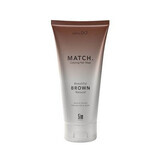 Mooi Bruin Masker voor natuurlijk gekleurd haar, 200ml, Sensido Match