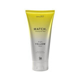 Maschera per capelli colorante Giallo Neon Brillante, 200ml, Sensido Match