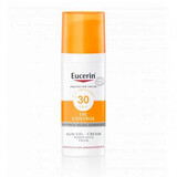 Eucerin Olie Controle Zonbescherming Talg Controle Gel Crème SPF 30+, 50 ml