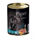 Natvoer voor honden met lam, wortels en bruine rijst Adult, 500 g, Piper