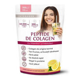 Pudra instant Peptide de colagen cu gust de lamaie, 300 g, Interherb