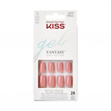 Unghie Finte Gel Fantasy Color, Nastri Corti Squoval, Kiss