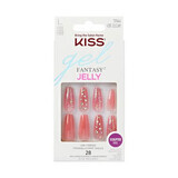 Fantasy Jelly False Nails, Be Jelly Long Coffin, Kiss