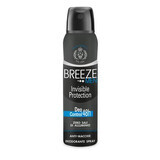 Deodorante spray Invisible Protection per uomo, 150 ml, Breeze