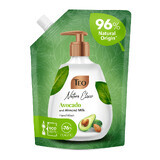 Savon liquide à l'avocat et au lait d'amande Nature Elixir, 500 ml, Teo