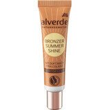 Alverde Naturkosmetik Summer Shine flüssiger Bronzer – Nr. 20 Roségold, 15 ml