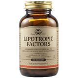 Facteurs lipotropes, 50 comprimés, Solgar