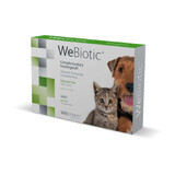 Spijsverteringssupplement voor honden en katten WeBiotic, 30 tabletten, WePharm