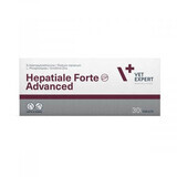 Supplement voor versterking van de leverfunctie bij honden en katten Hepatiale Forte Advanced, 30 tabletten, VetExpert