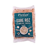 Sel rose de l'Himalaya en cristaux iodés, 500 g, Pirifan