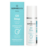 Reinigendes Serum für zu Akne neigende Haut Oil Stop, 30 ml, Sophieskin