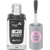 Trend !t up Effect Vernis à ongles 040 Black Glitter, 8 ml