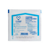 Comprese sterile pliate din tifon, 10 x 10cm, 8 pliuri x 5/ plic, Easycare