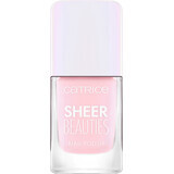 Smalto per unghie Catrice Sheer Beauties 040 Fluffy Cotton Candy, 10,5 ml