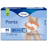 Collants Plus Medium pour adultes, 14 pièces, Tena