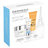 Dermedic Set Oilage Crema nutritiva de zi , 50 ml + Ulei Syndet, 25 ml + Crema contur ochi, 7 ml