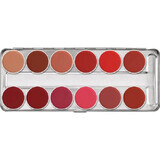 Palette di rossetti Kryolan 12 Shades Classic 2 48g