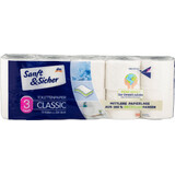 Sanft&amp;Sicher 3-laags toiletpapier, 10 stuks