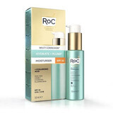 Crema idratante con protezione solare SPF 30 per il viso Multi Correxion Hydrate + Plump, 50 ml, Roc