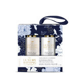 Coffret cadeau pour couple parfait, The Luxury Bathing Company, pivoine, pêche et framboise, 200 ml