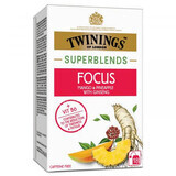 Focus Superbends kruidenthee, 18 builtjes, Twinings